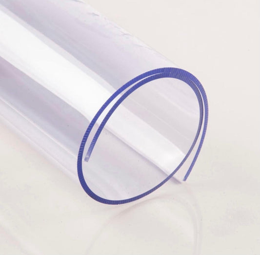 Glass Clear Table Protector 100x120cm 1.7mm Thick Transparent Waterproof Table Cover