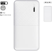 Electrox Powerbank · 10.000 mAh · Weiß