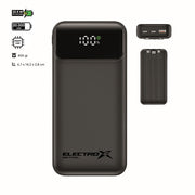 Electrox Batterie externe · 20.000 mAh · Noir
