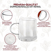 Tobeyz Esmerina Çift cidarlı bardaklar · 300 ml