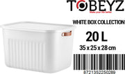 Stapelbare opbergboxen 20L