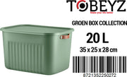 Stapelbare opbergboxen 20L
