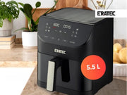 Eratec Heißluftfritteuse · 5,5 L