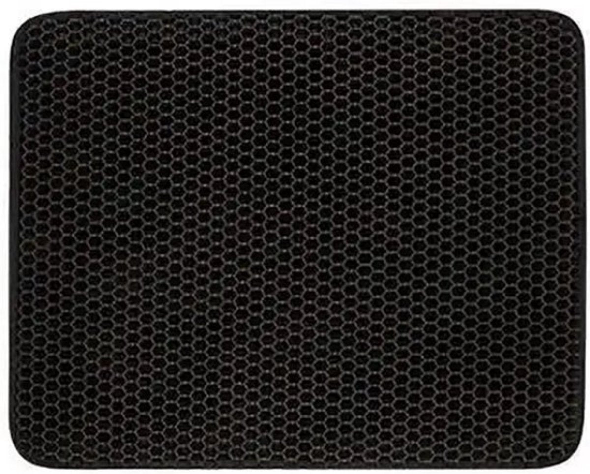Premium Cat Litter Mat 45x60cm - Waterproof Double Layer Litter Trapping System with Advanced Filter Technology for Superior Cat Litter Control and Floor Protection