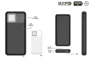 Tobeyz Powerbank · 10.000 mAh · LCD