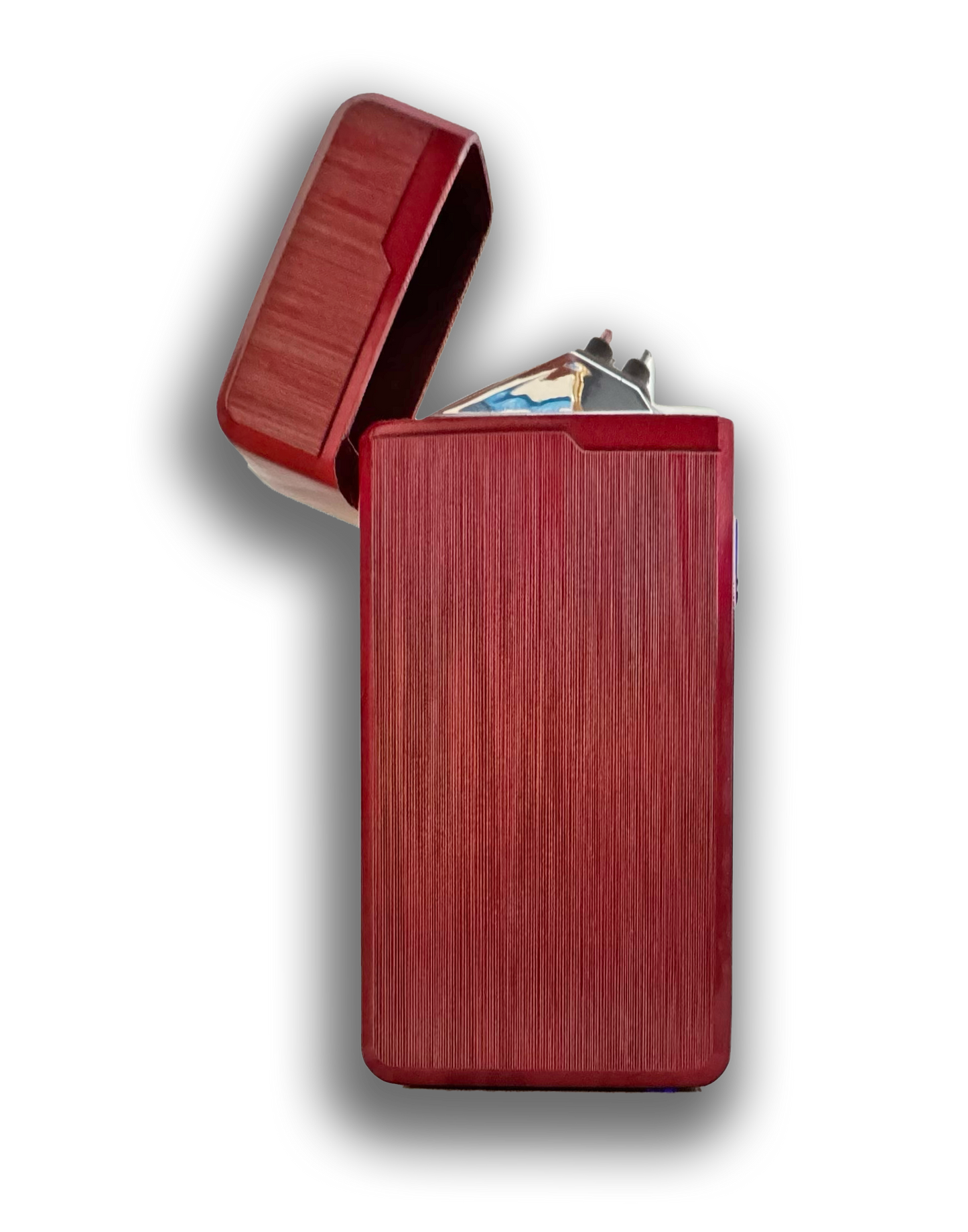 Personalized Lighters - Metal Butane Lighter - Engraved with Logo and Text - Custom Design - Personalized Gift - Windproof Lighter - Gold Watch Bezel - Jet Dual Flame Torch Refillable Gas Lighter - Metal with Quartz Dial Watch - 55350