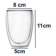 Dubbelwandige glazen · 350 ml