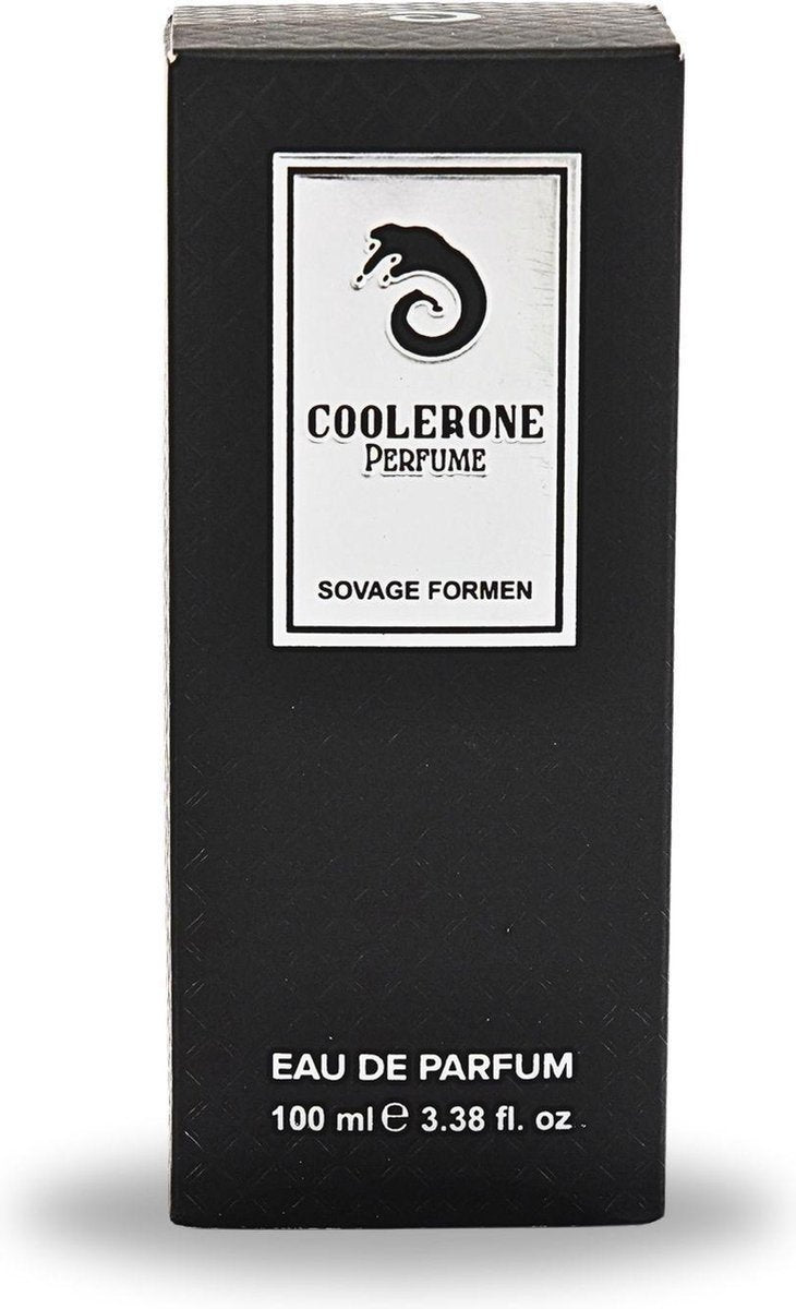 Coolerone Sovage for Men Parfume - Citrus &amp; Woody Fragrance with Mandarin, Tonka Bean &amp; Sandalwood, 100ml Premium Men's Cologne