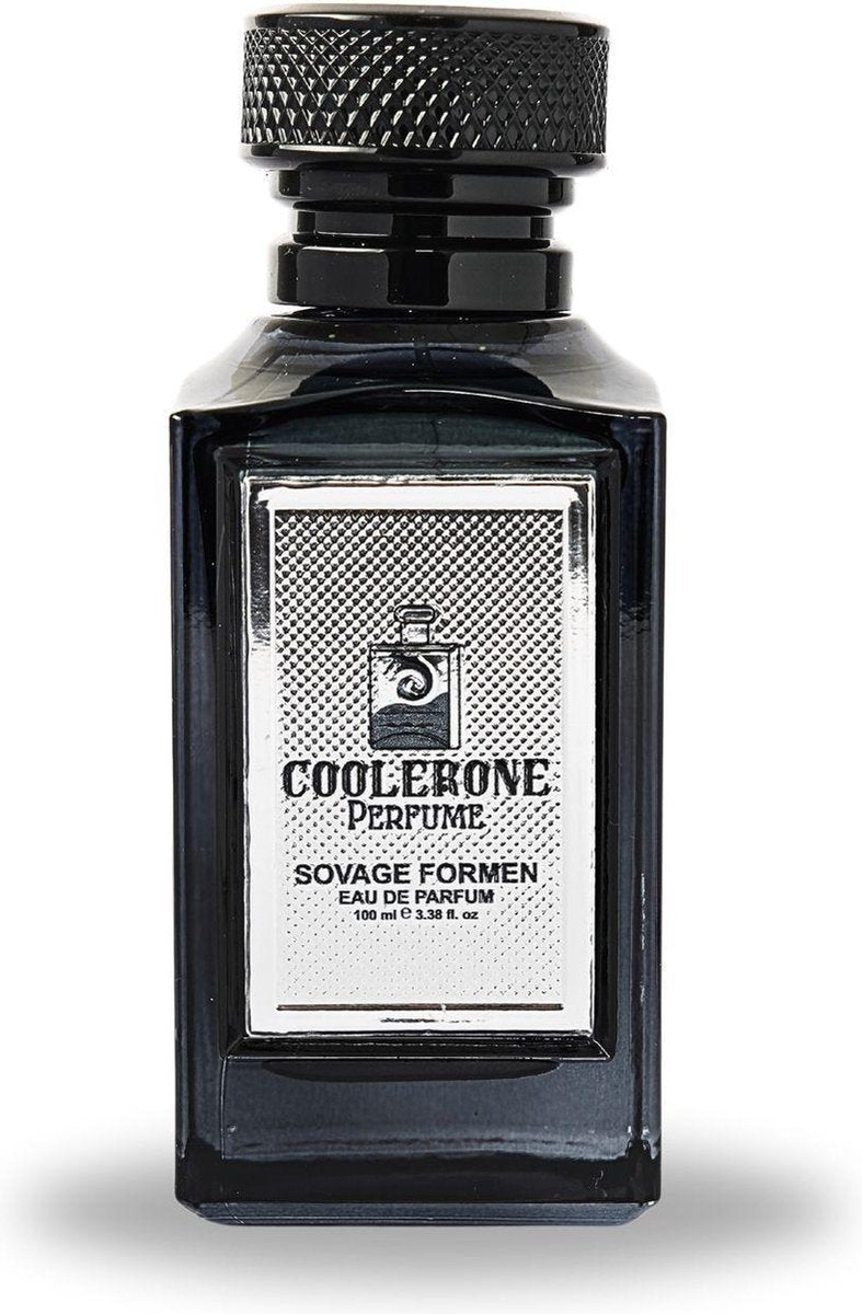 Coolerone Sovage for Men Parfume - Citrus &amp; Woody Fragrance with Mandarin, Tonka Bean &amp; Sandalwood, 100ml Premium Men's Cologne