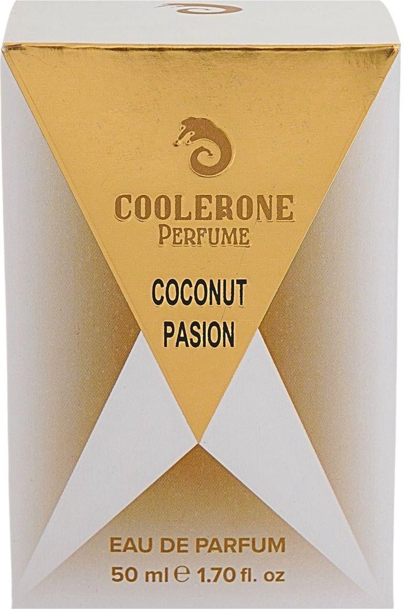 CoolerOne Coconut Passion Woman Parfume - Warm Sands &amp; Endless Beach Days, 50ml Tropical Eau de Parfum for Summer Vibes &amp; Vacation Dreams