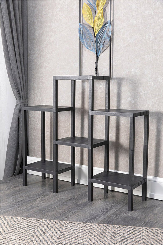 Premium 6-Tier Multifunctional Plant Rack - Indoor/Outdoor Plant Stand Display Ladder for Home &amp; Garden