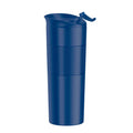 Thermos 500ml - Zwarte reisbeker met dubbele wand