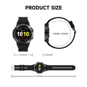 Electrox Smartwatch T35 · Zwart