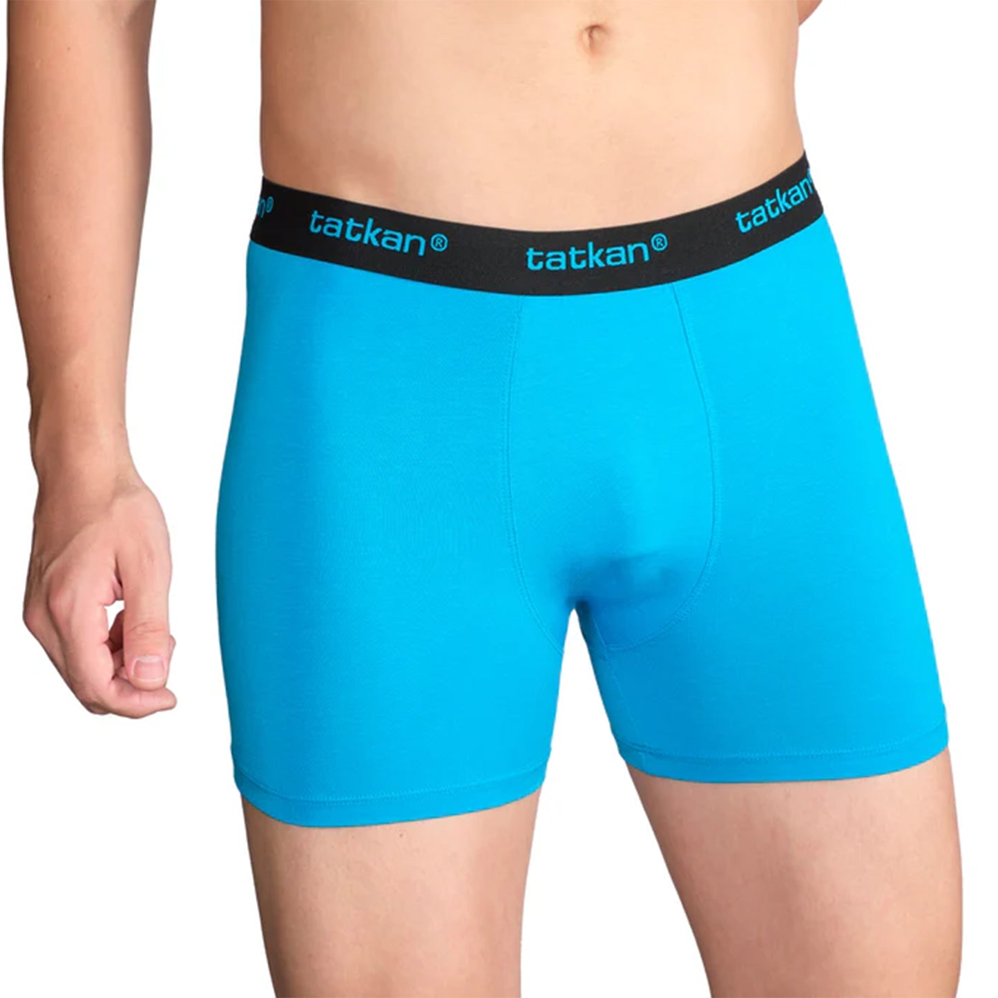 Underwear Heren Boxershorts - Modal Heren Ondergoed - Modal Boxershorts voor Mannen - Heren Onderbroeken - Normale pijp - 6-pack - Zwart, Paars, Rood, Turquoise, Groen, Geel