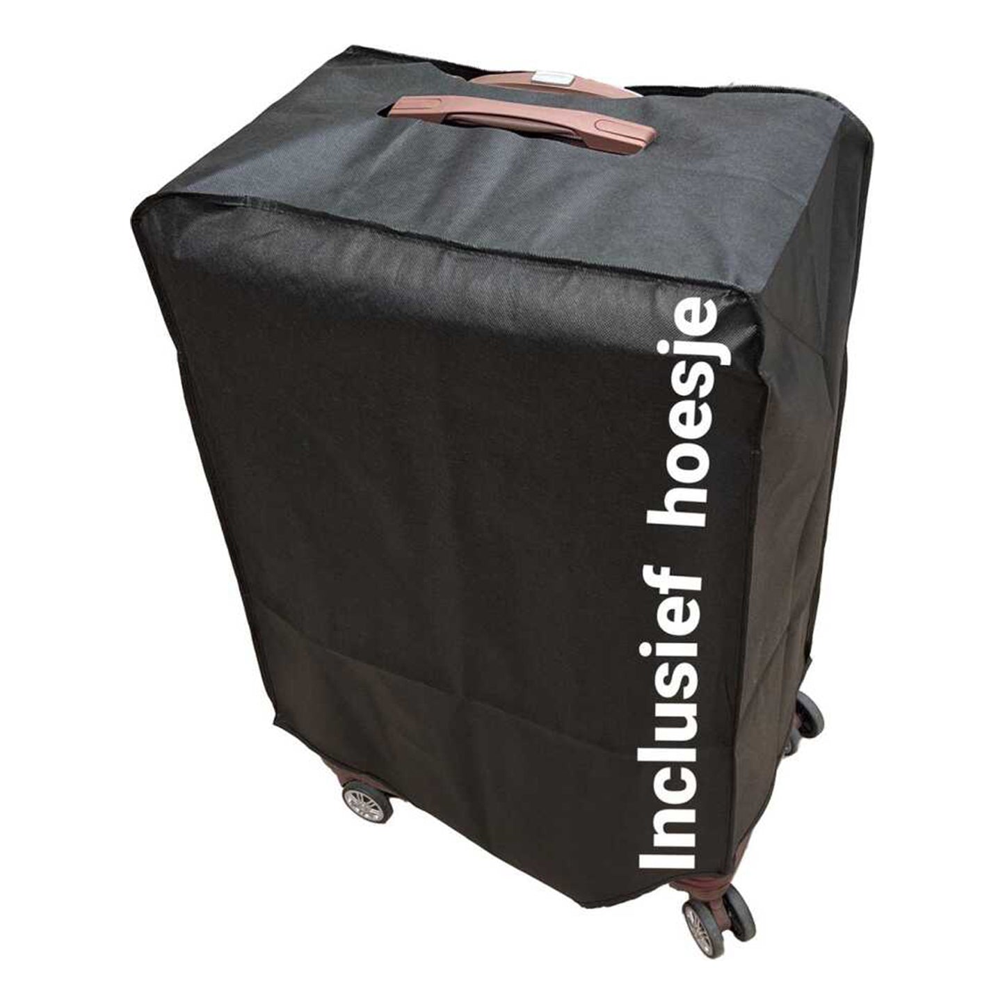 Tobeyz Premium Kwaliteit Kofferset met Hoesje - 3 Delige Groen Reiskoffer - Groen Bagageset - Handbagage en Grote Koffer - Kan op 4 Wielen rijden - Stevig ABS - Lichtgewicht - Groen Handbagage Koffer met Slot