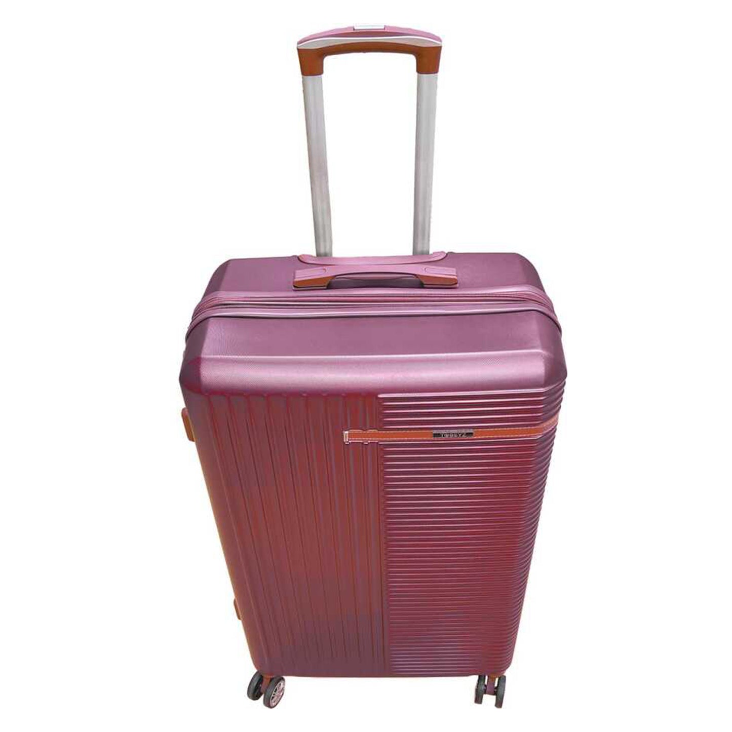 Tobeyz - Premium Kwaliteit Kofferset met Hoesje - 3 Delige Bordeaux Reiskoffer - Bagageset - Bordeaux Handbagage en Grote Koffer - 4-Wielen Rijden - Stevig ABS - Lichtgewicht - Bordeaux Handbagage Koffer met Slot