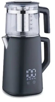 Korkmaz Demmatik A769-01 Elektrischer Teekocher · 1,7 + 1,2 L