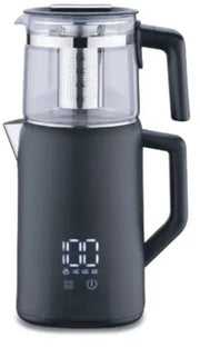 Korkmaz Demmatik A769-01 Elektrischer Teekocher · 1,7 + 1,2 L