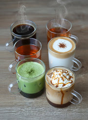 Tobeyz Tee- und Kaffeegläser mit Henkel · 250 ml