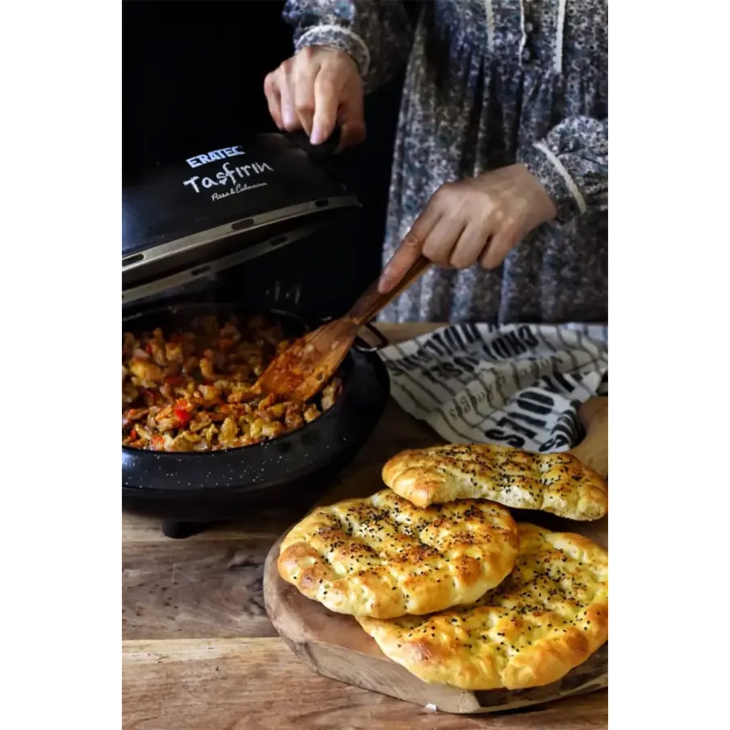 Eratec traditionele steenoven - Pizza Oven - Nieuw Model - Tasfirin