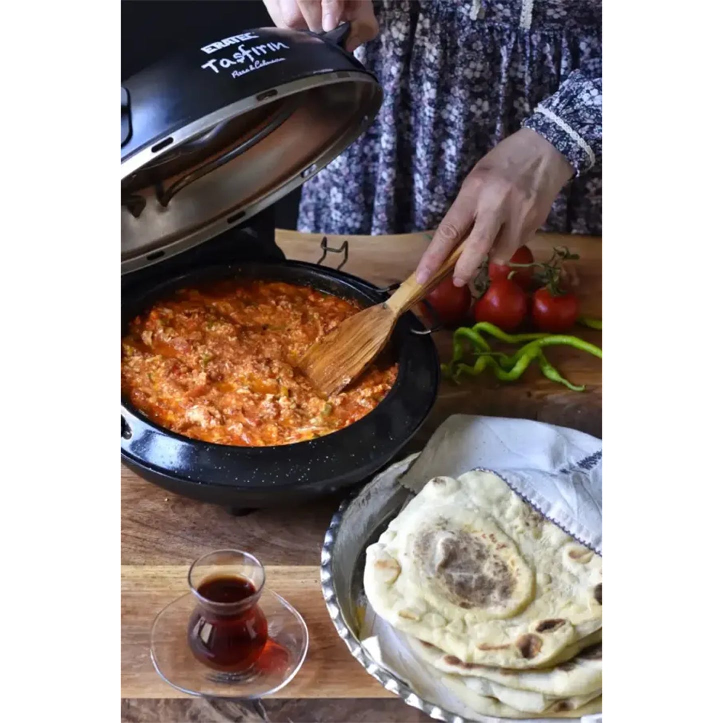 Eratec traditionele steenoven - Pizza Oven - Nieuw Model - Tasfirin