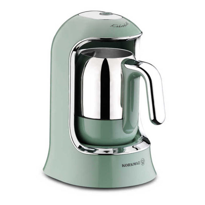 Korkmaz Kahvekolik Turkse koffiemaker · 4 kopjes