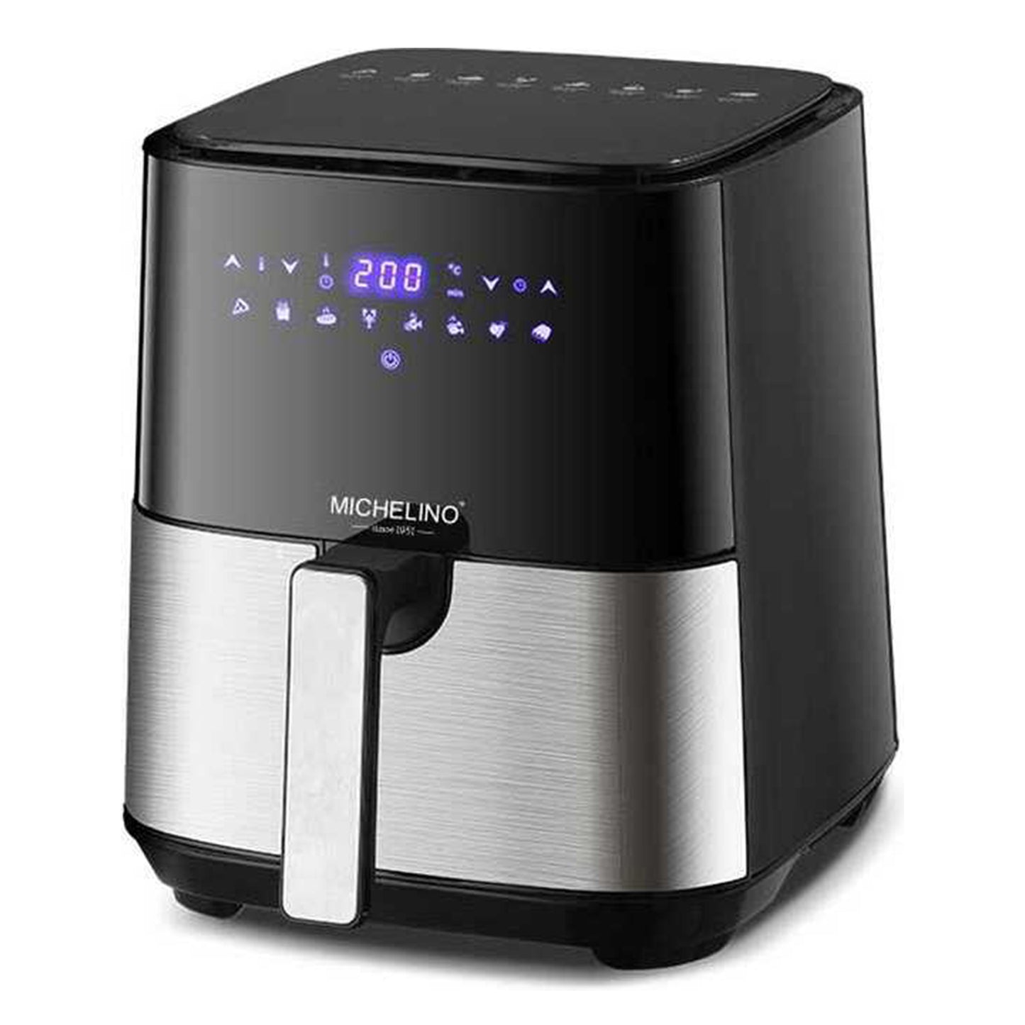 Michelino Airfryer - Heteluchtfriteuse - 5 Liter - Digitaal - 1450W - Zwart