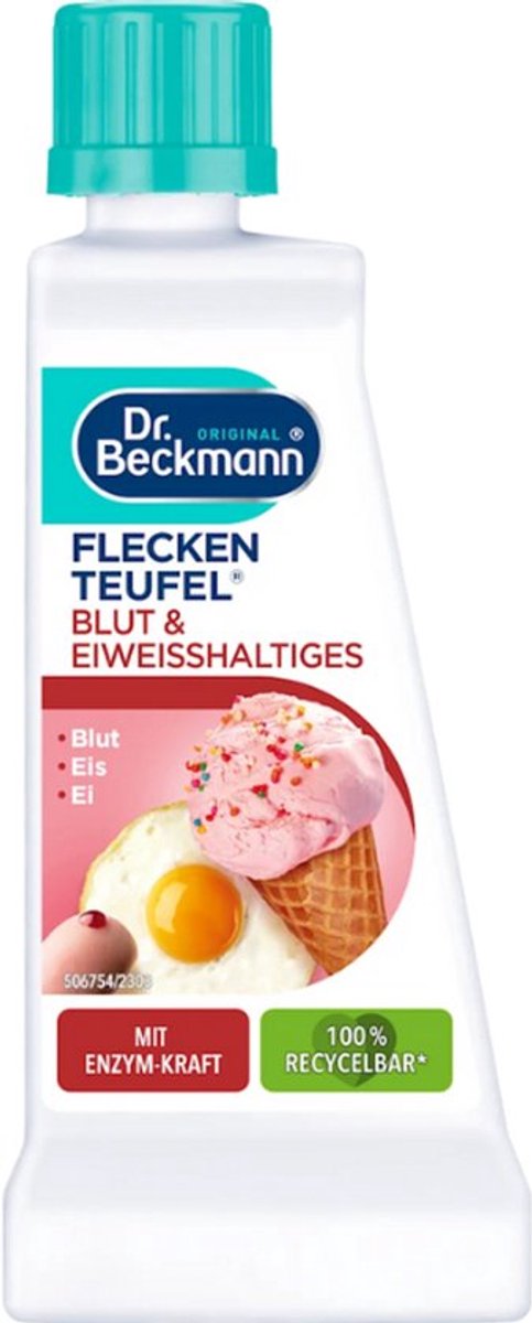Dr. Beckmann Vlekkenduivel Bloed & Eiwit · 3 × 50 ml