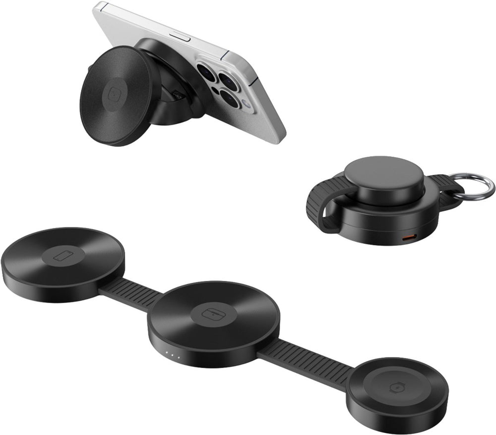 Electrox magnetische draadloze oplader · 3-in-1 · 15 W