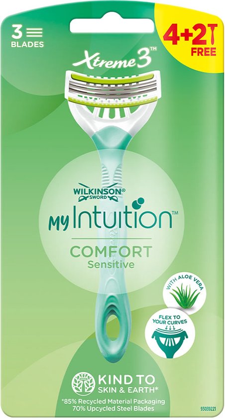 Wilkinson Sword Xtreme 3 My Intuition Sensitive – 6 wegwerpmesjes