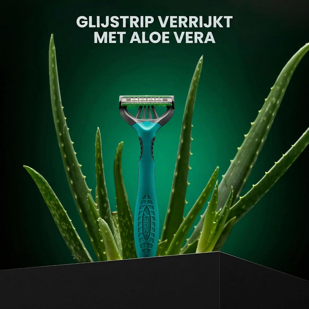 Glijstrip verrijkt met aloë vera